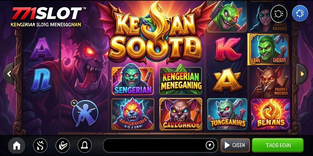 Gameplay menakutkan dengan elemen horor yang mencekam.
