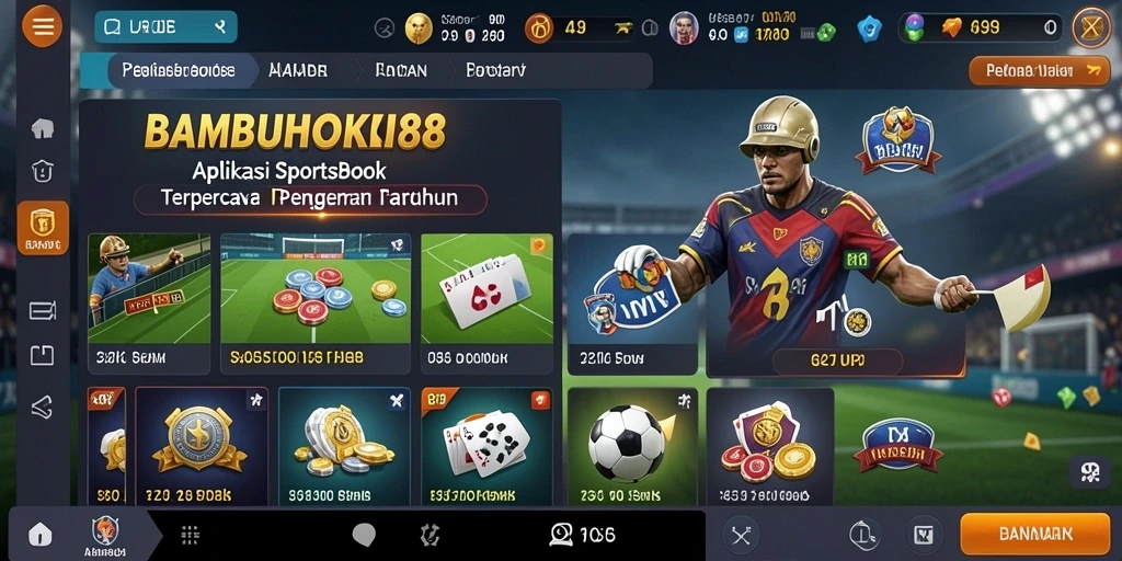 Tampilan menarik saat bermain di BAMBUHOKI88 untuk taruhan olahraga.