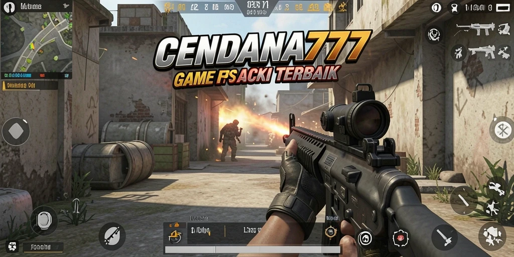 Gameplay CENDANA777 menunjukkan aksi tembak-menembak yang mendebarkan.