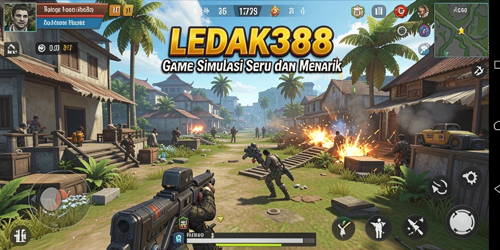 Tampilan gameplay <strong>LEDAK388</strong> yang menarik dan penuh warna.