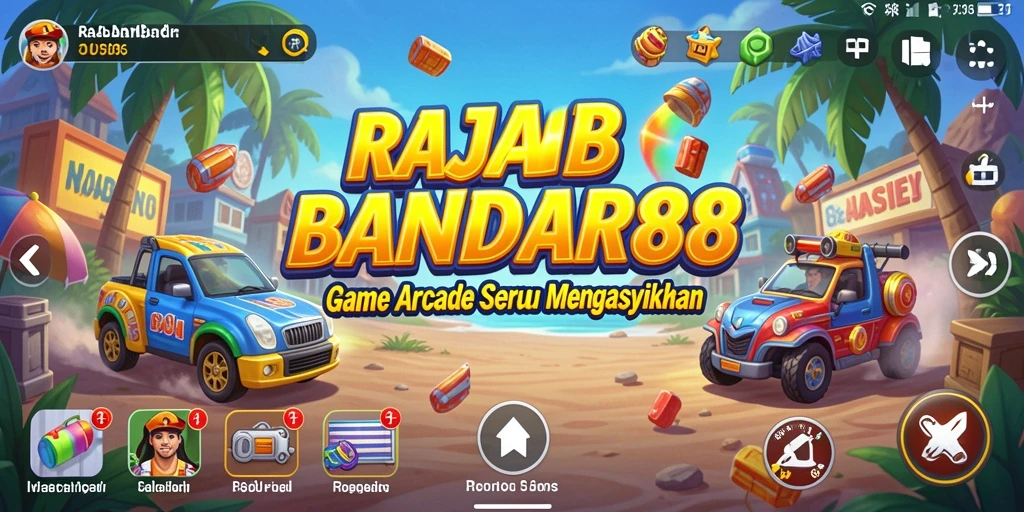 Tampilan gameplay menarik RAJABANDAR88 dengan grafis menawan.
