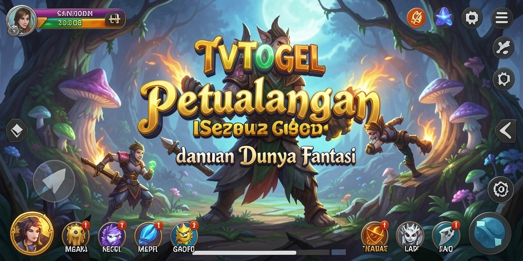 Screenshot gameplay TVTOGEL menampilkan aksi seru dalam petualangan.